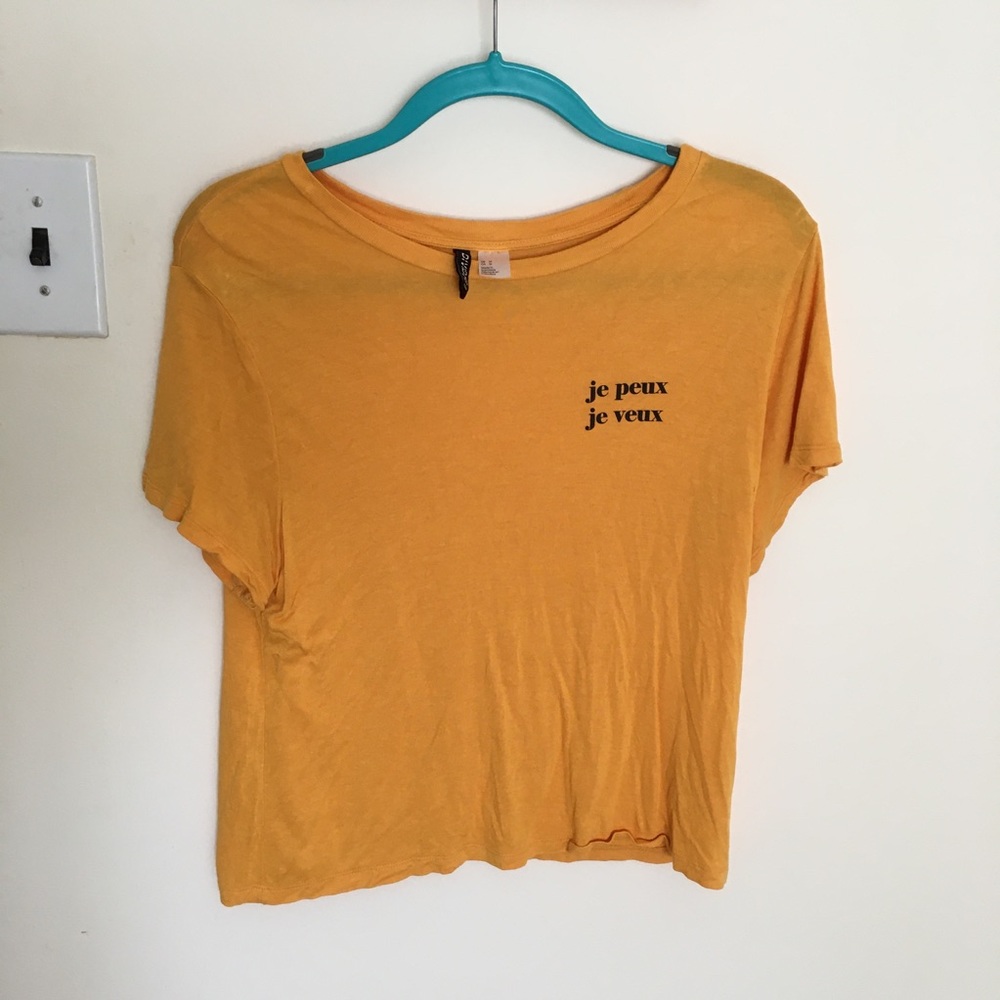 H&M French tshirt Medium